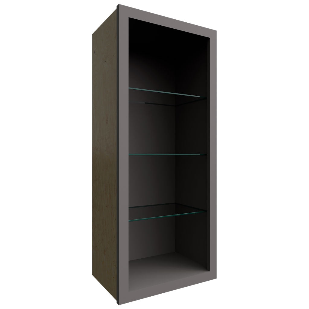 NDW1842 - Wall - Standard No Door Cabinet - 18 W X 42 H X 12 D - Stone