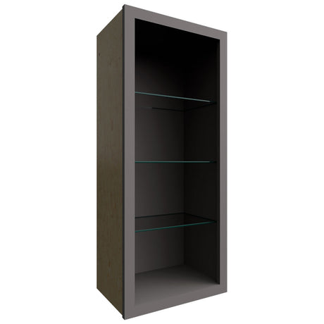 NDW1842 - Wall - Standard No Door Cabinet - 18 W X 42 H X 12 D - Stone