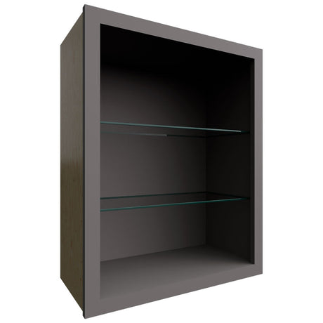 NDW2430 - Wall - Standard No Door Cabinet - 24 W X 30 H X 12 D - Stone