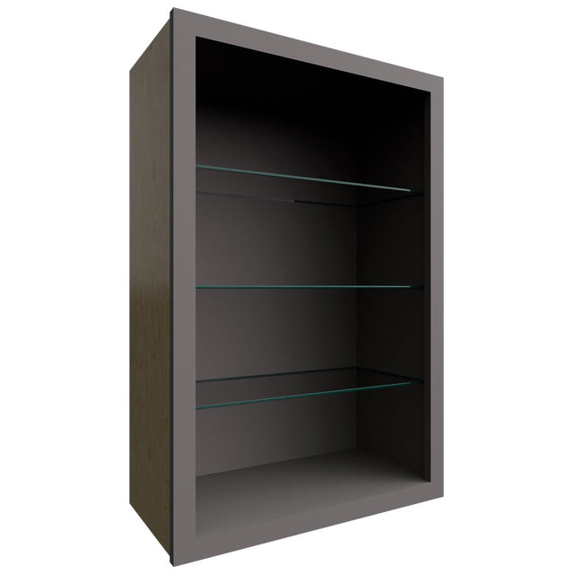 NDW2436 - Wall - Standard No Door Cabinet - 24 W X 36 H X 12 D - Stone