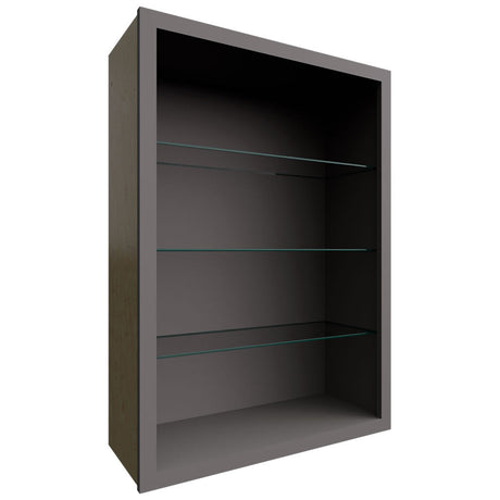 NDW3042 - Wall - Standard No Door Cabinet - 30 W X 42 H X 12 D - Stone