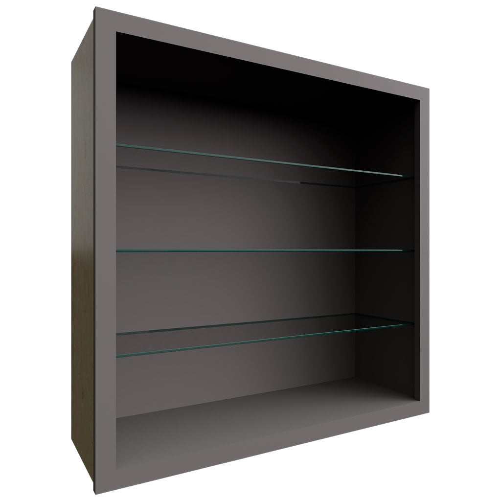 NDW3636 - Wall - Standard No Door Cabinet - 36 W X 36 H X 12 D - Stone