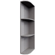 OER636 - Wall - Open End Cabinet - 6 W X 36 H X 12 D - Stone