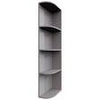 OER642 - Wall - Open End Cabinet - 6 W X 42 H X 12 D - Stone