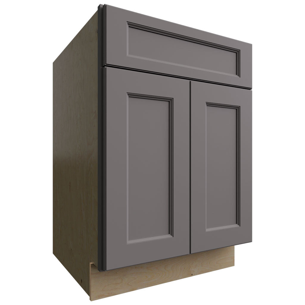 SB24 - Base - Sink Cabinet - 24 W X 34-1 2 H X 24 D - Fusion Stone