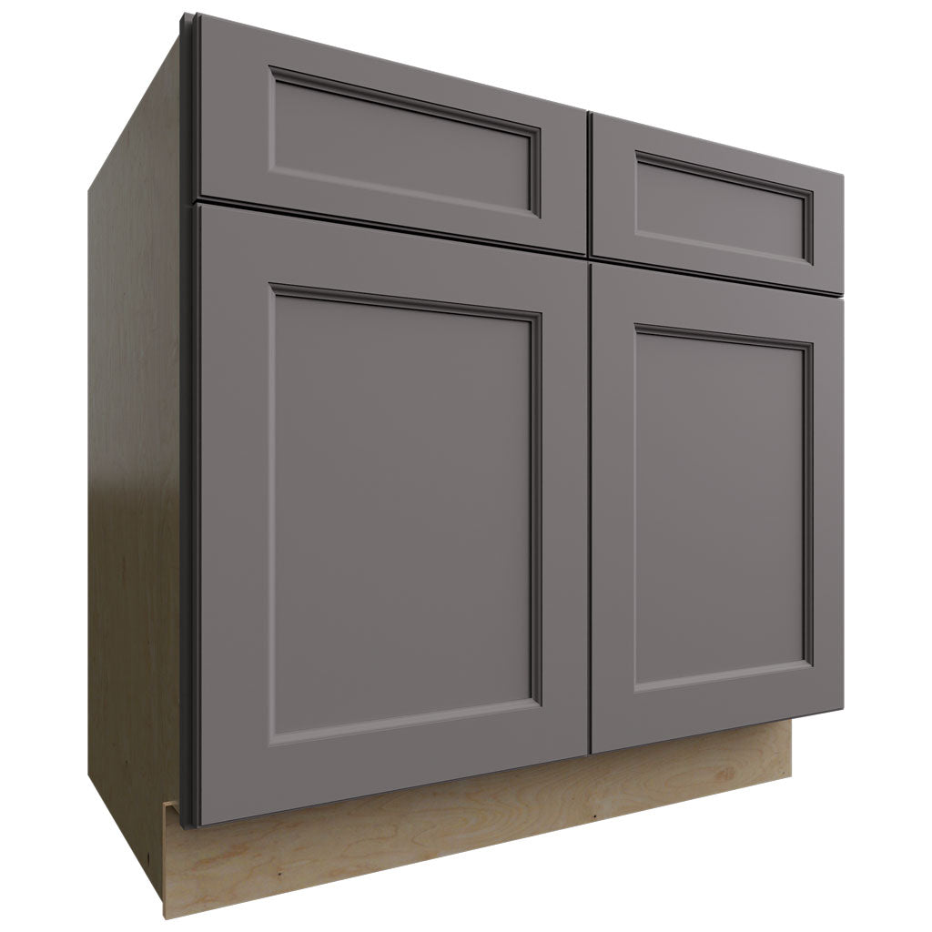 SB36 - Base - Sink Cabinet - 36 W X 34-1 2 H X 24 D - Fusion Stone