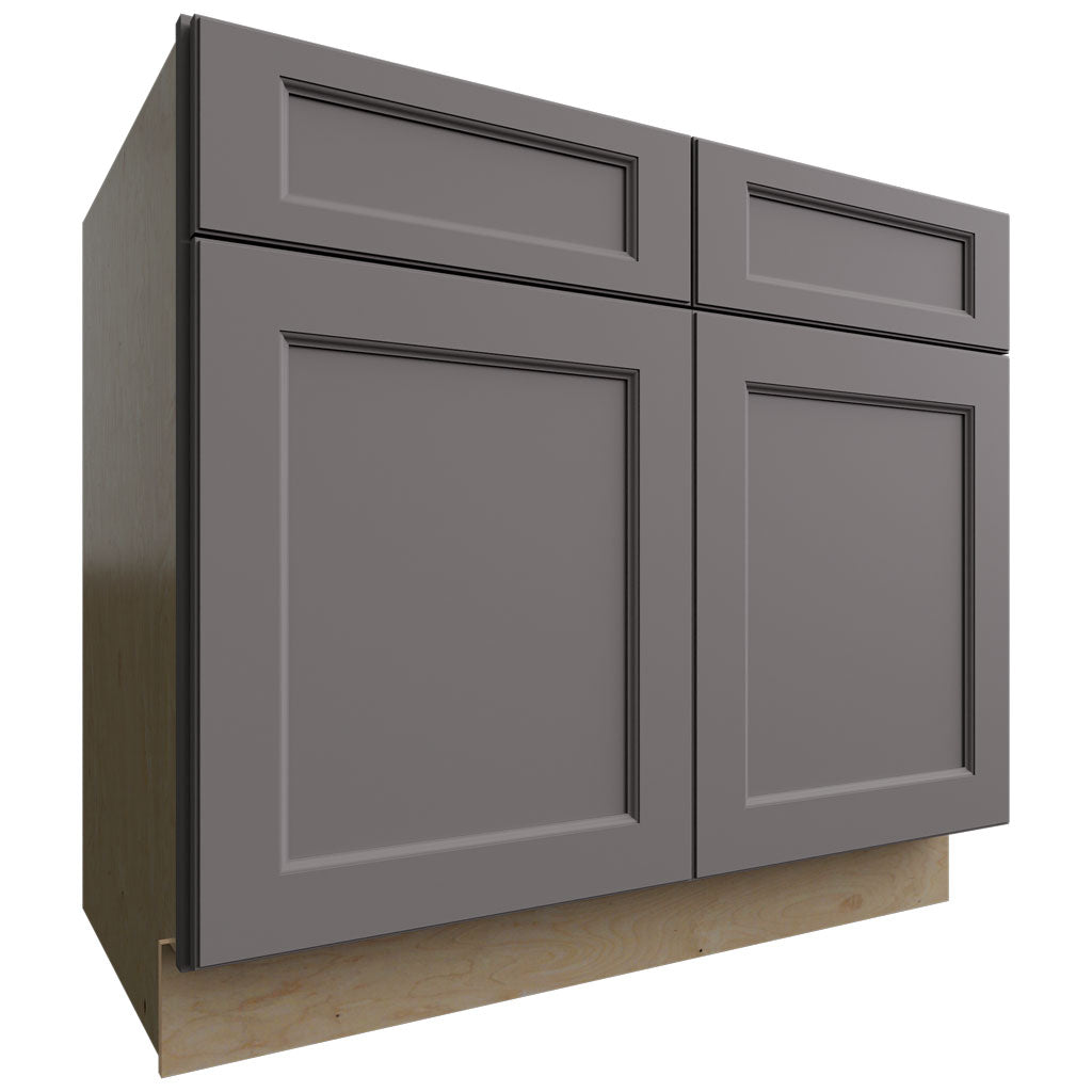 SB39 - Base - Sink Cabinet - 39 W X 34-1 2 H X 24 D - Fusion Stone