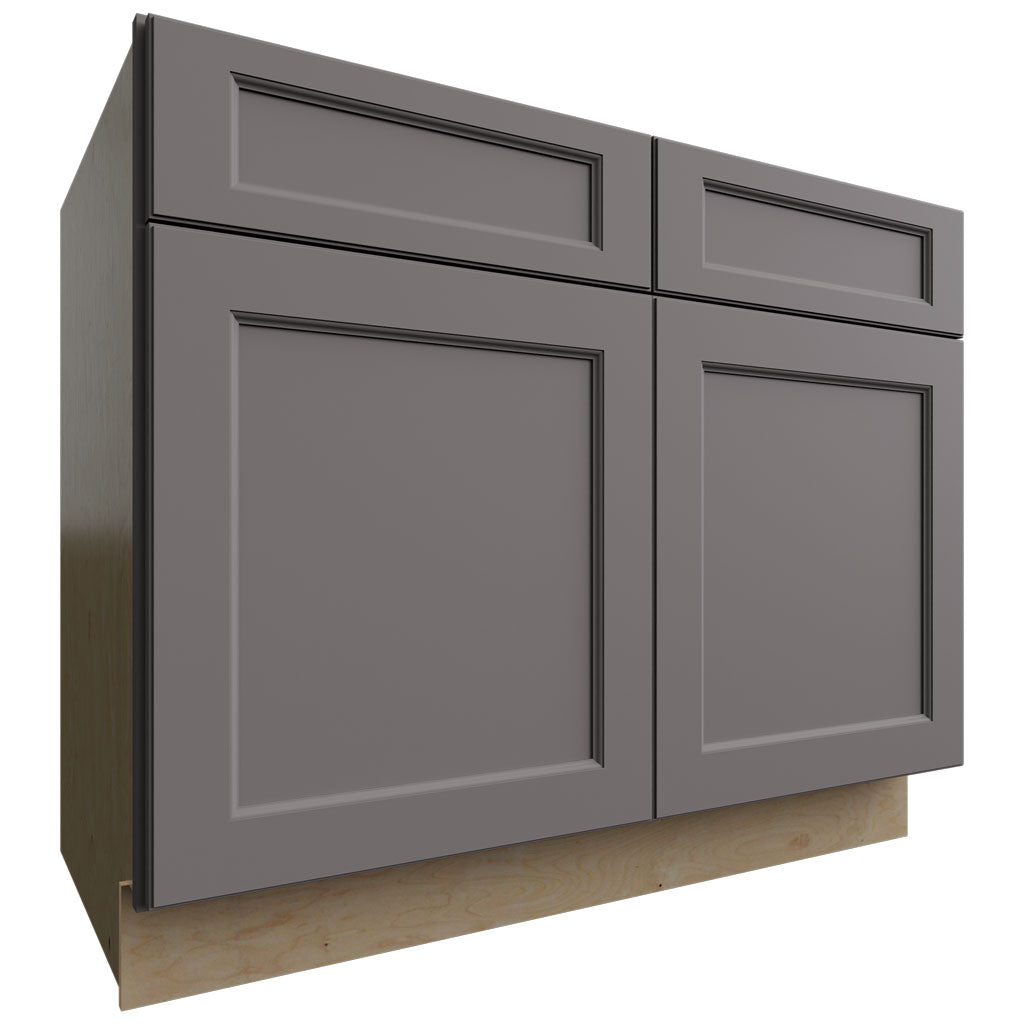SB42 - Base - Sink Cabinet - 42 W X 34-1 2 H X 24 D - Fusion Stone