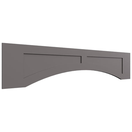 VARP54 - Wall - Arched Recessed Valance - 54 W X 12 H X 3 4 T - Fusion Stone