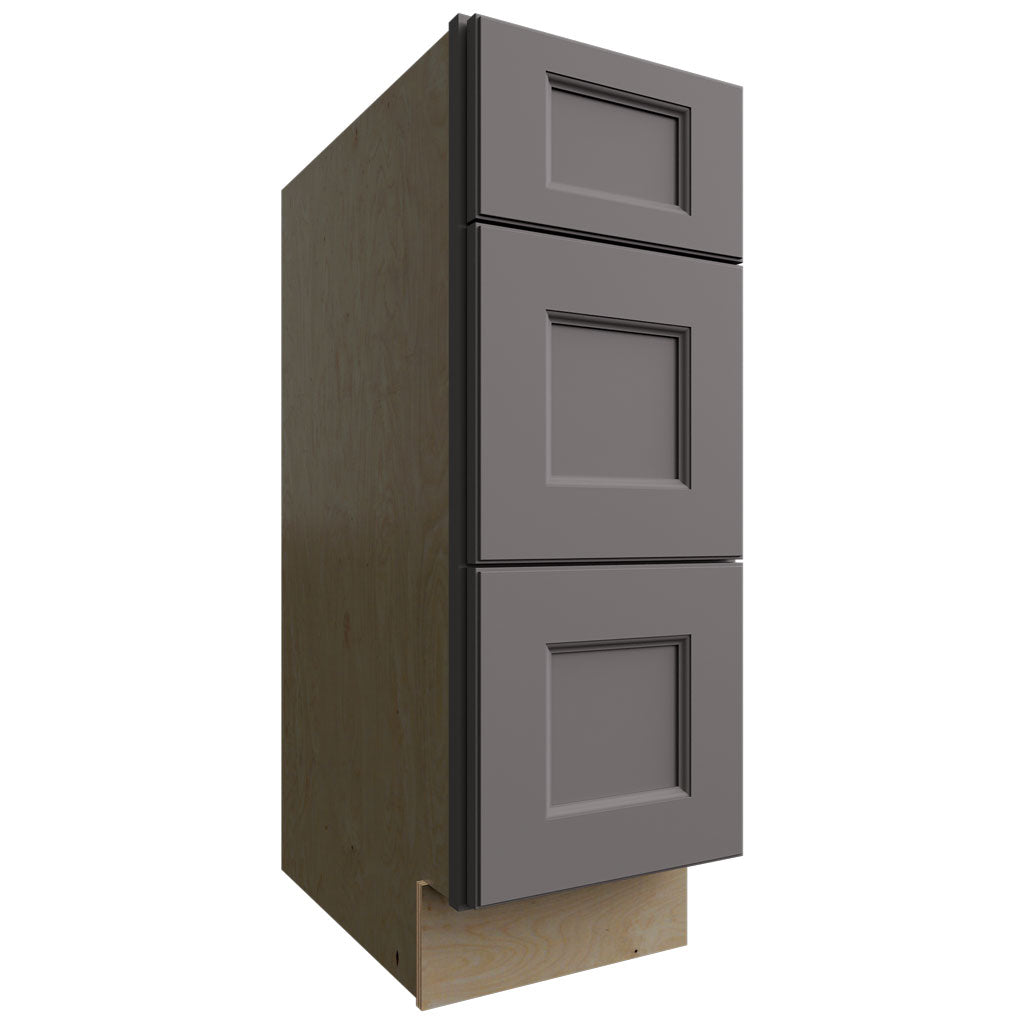 VDB12-34 - Vanity - Drawer Cabinet - 12 W X 34-1 2 H X 21 D - Fusion Stone