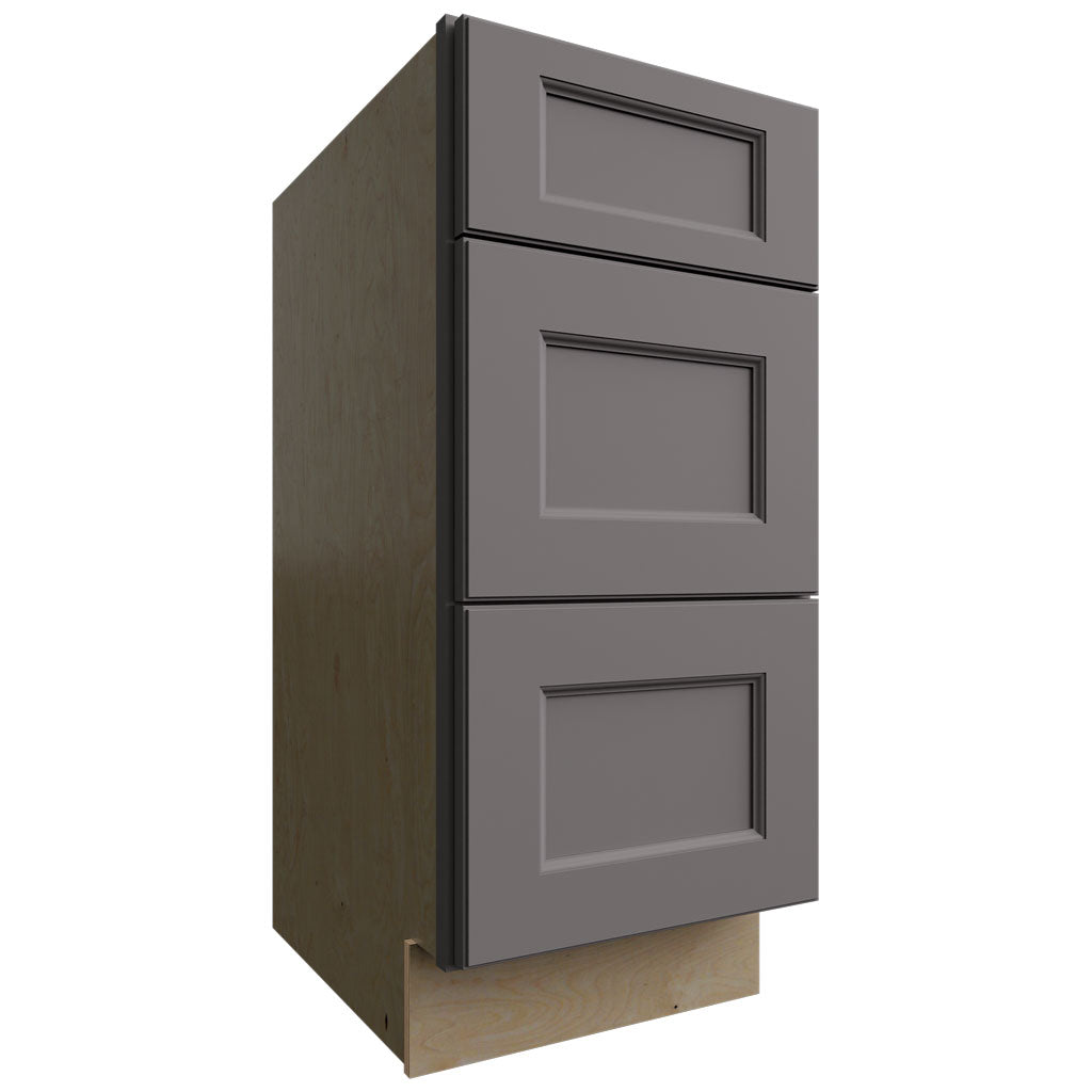 VDB15-34 - Vanity - Drawer Cabinet - 15 W X 34-1 2 H X 21 D - Fusion Stone