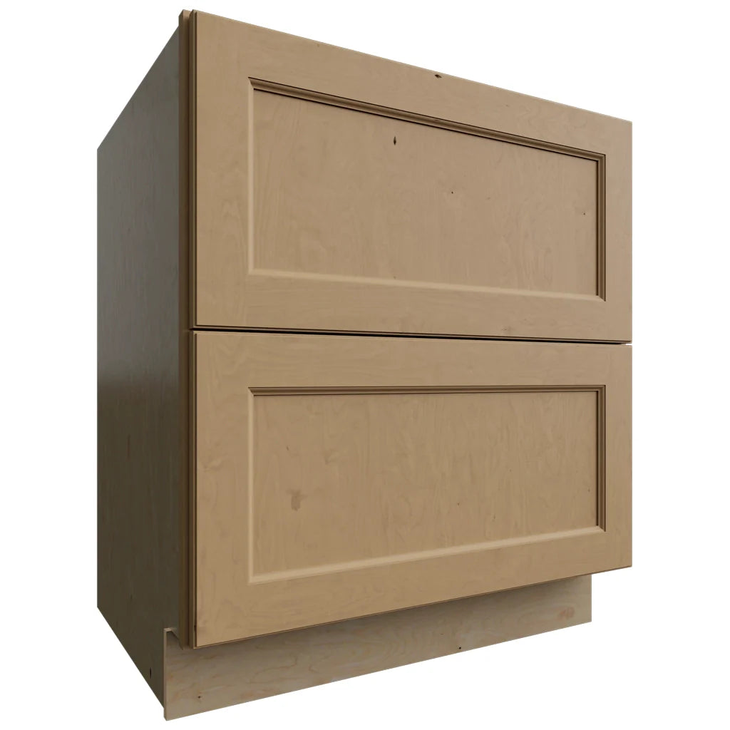 DB30-2 - Base - 2 Drawers Cabinet - 30 W X 34-1 2 H X 24 D - Fusion Timber