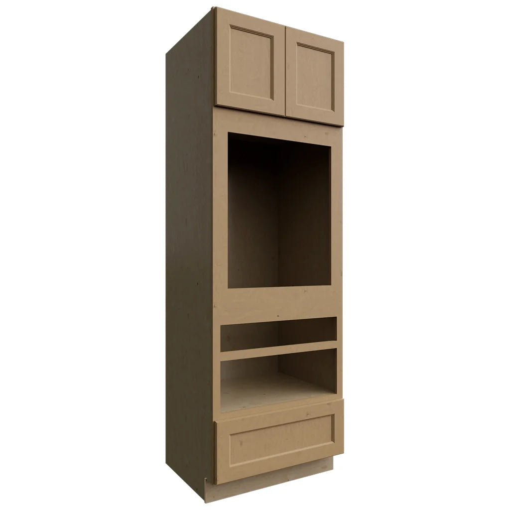 OC3390D - Tall - Oven Cabinet Double - 33 W X 90 H X 24 D - Fusion Timber