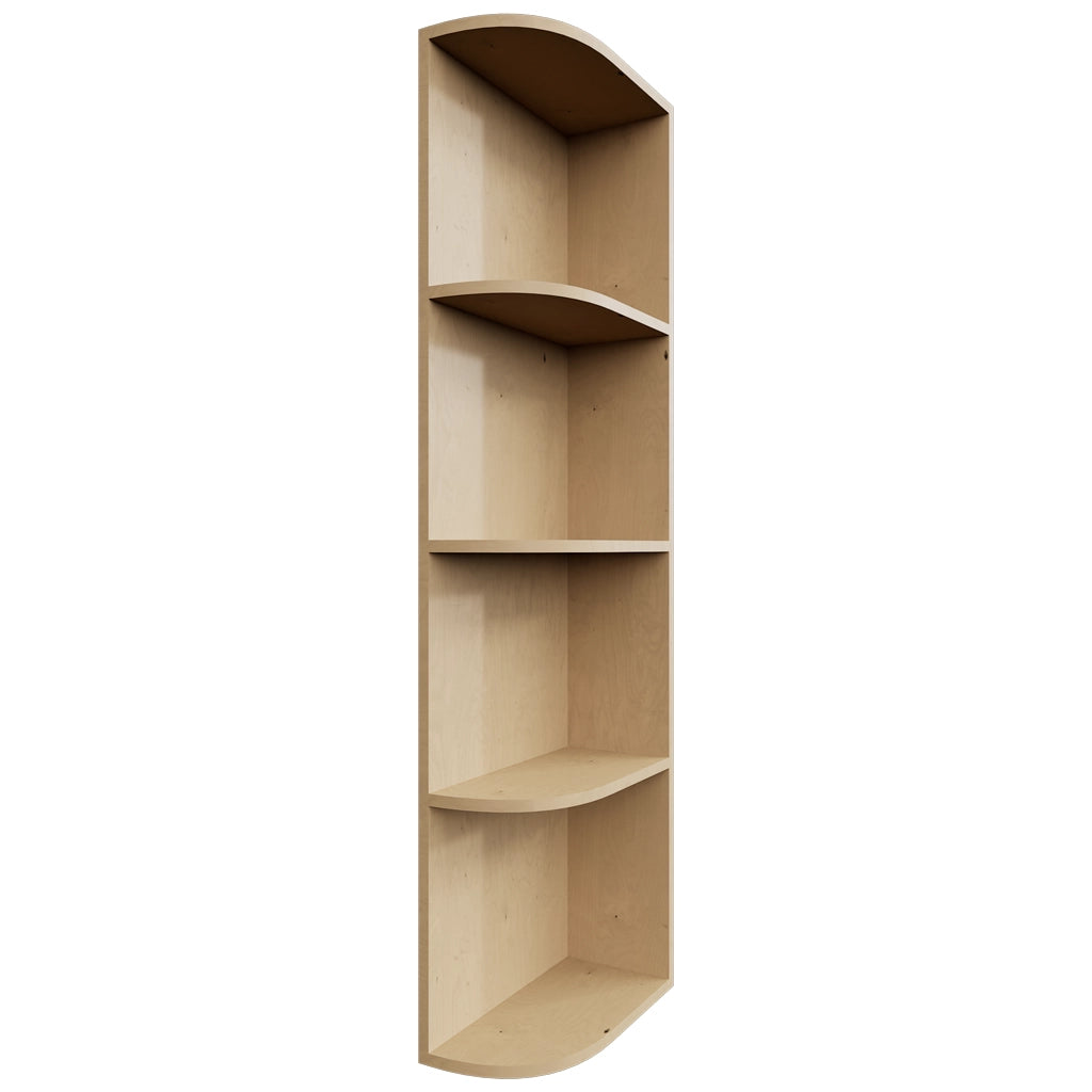 OER642 ( Wall | Open End Cabinet - 6"W X 42"H X 12"D ) | Timber