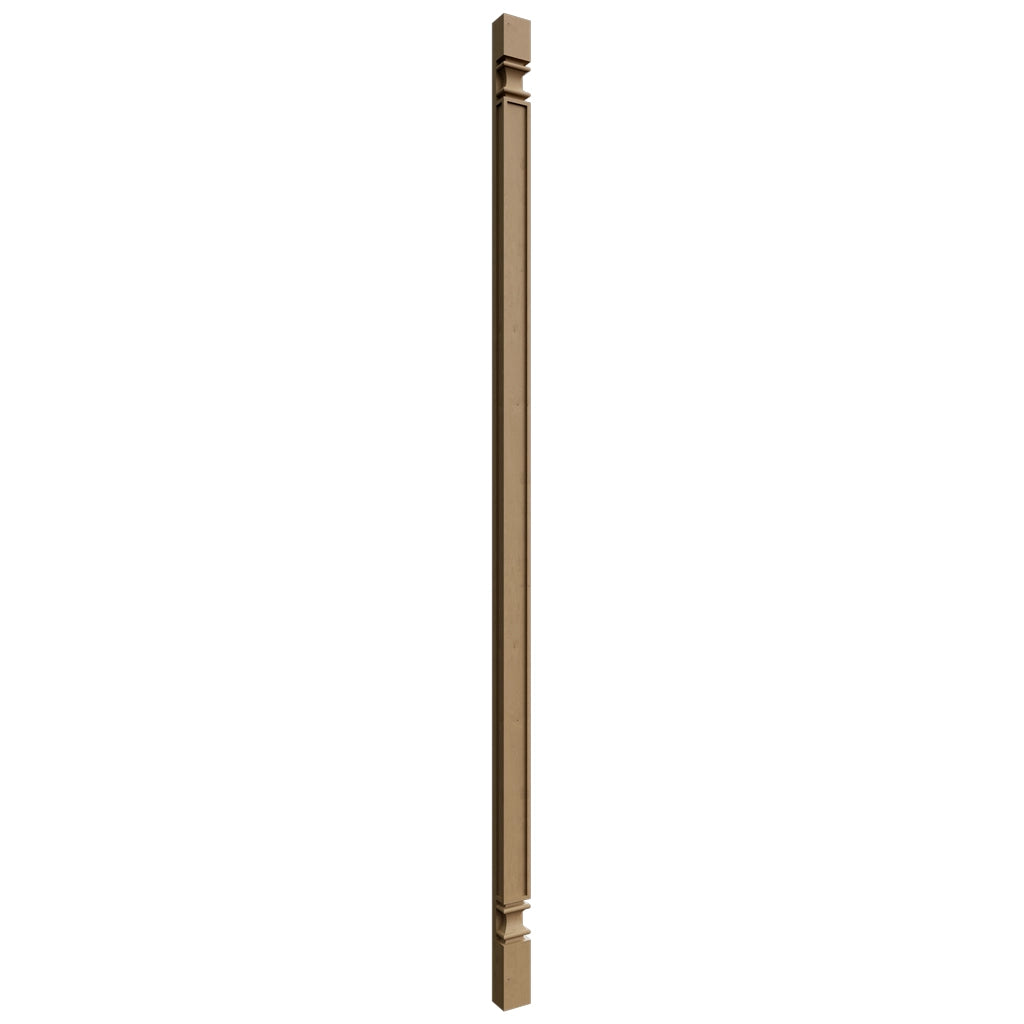 PP-TP96 (Alta | Pilastra - 7,6 cm de ancho x 243,4 cm de alto x 5,4 cm de profundidad) | Madera