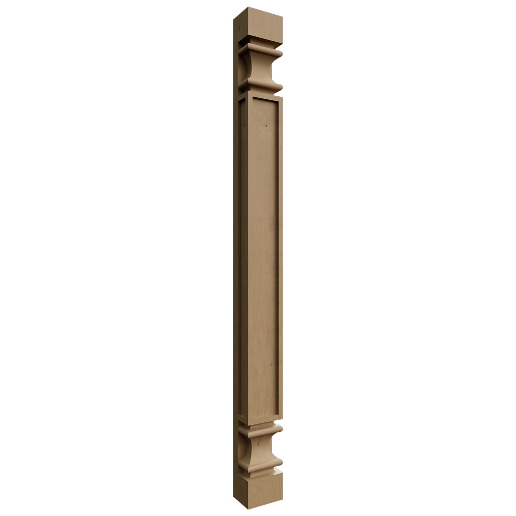 PP-W36 (Pared | Pilastra - 7,6 cm de ancho x 91,4 cm de alto x 5,4 cm de profundidad) | Madera