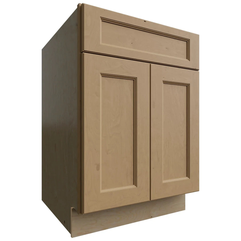 SB24 - Base - Sink Cabinet - 24 W X 34-1 2 H X 24 D - Fusion Timber