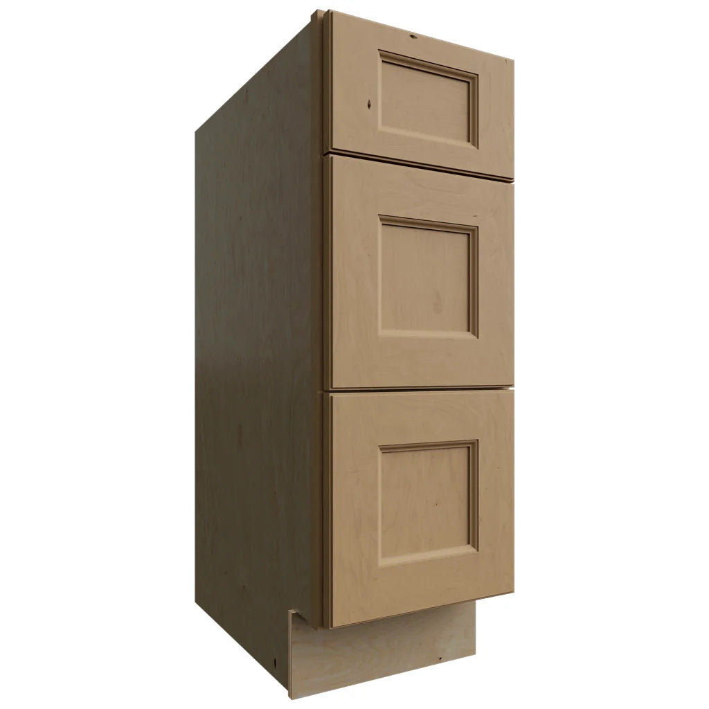 VDB12-34 - Vanity - Drawer Cabinet - 12 W X 34-1 2 H X 21 D - Fusion Timber