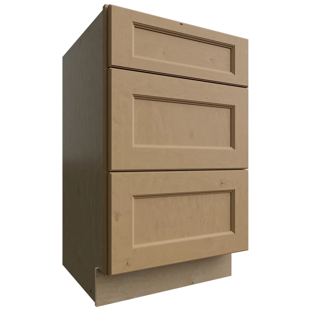 VDB21-34 - Vanity - Drawer Cabinet - 21 W X 34-1 2 H X 21 D - Fusion Timber