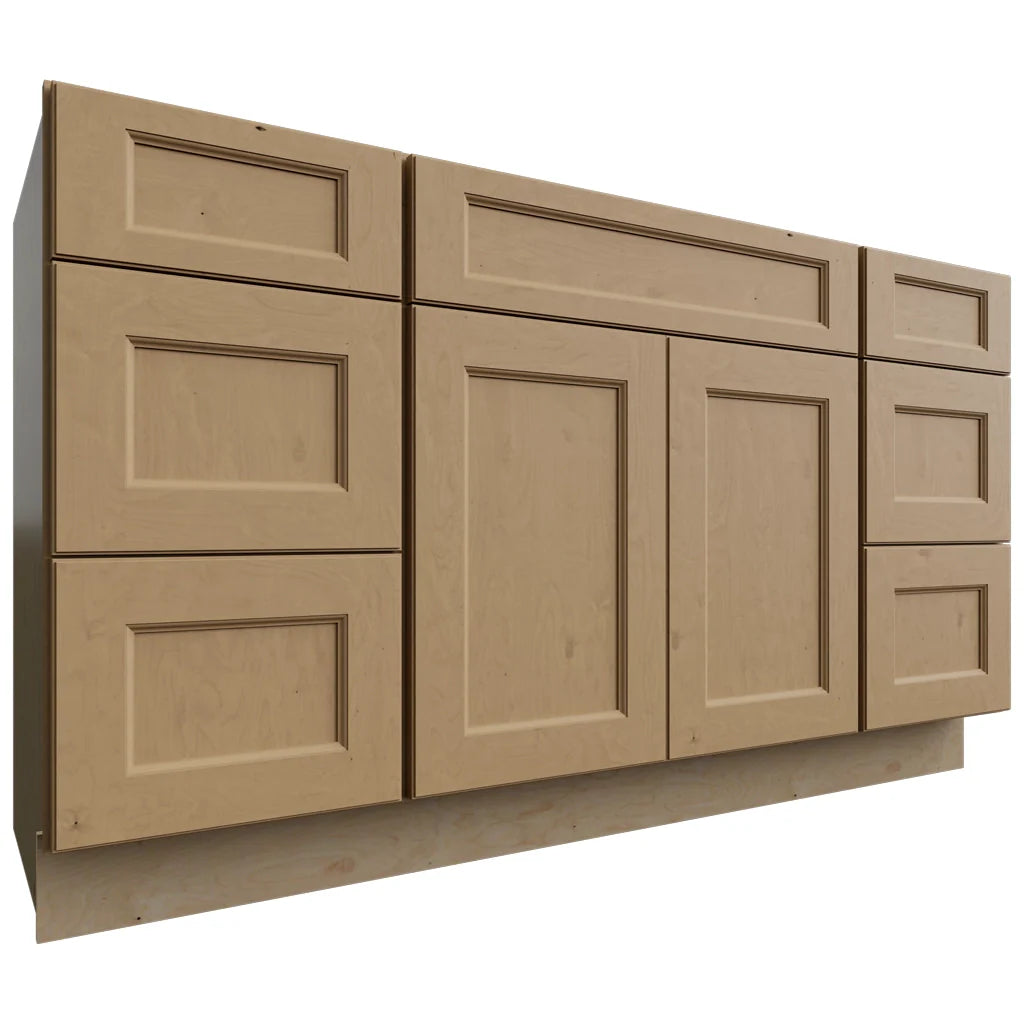 VSD60SINGLE - Vanity - Combo Cabinet - 60 W X 34-1 2 H X 21 D - Fusion Timber