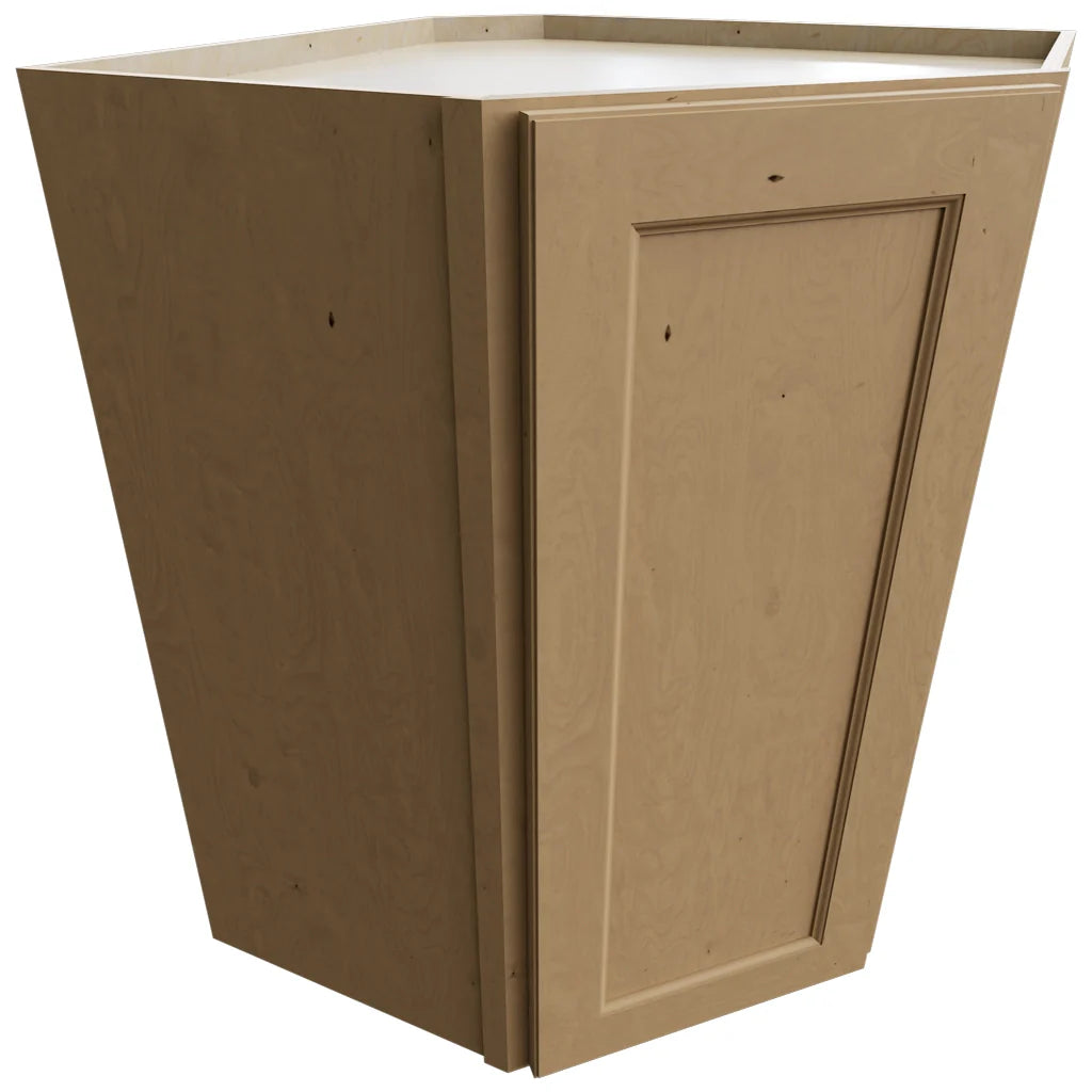 WDC2736 - Wall Corner - Diagonal Cabinet - 27 W X 36 H X 27 D - Fusion Timber