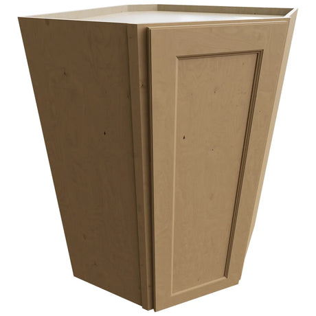 WDC2742 - Wall Corner - Diagonal Cabinet - 27 W X 42 H X 27 D - Fusion Timber
