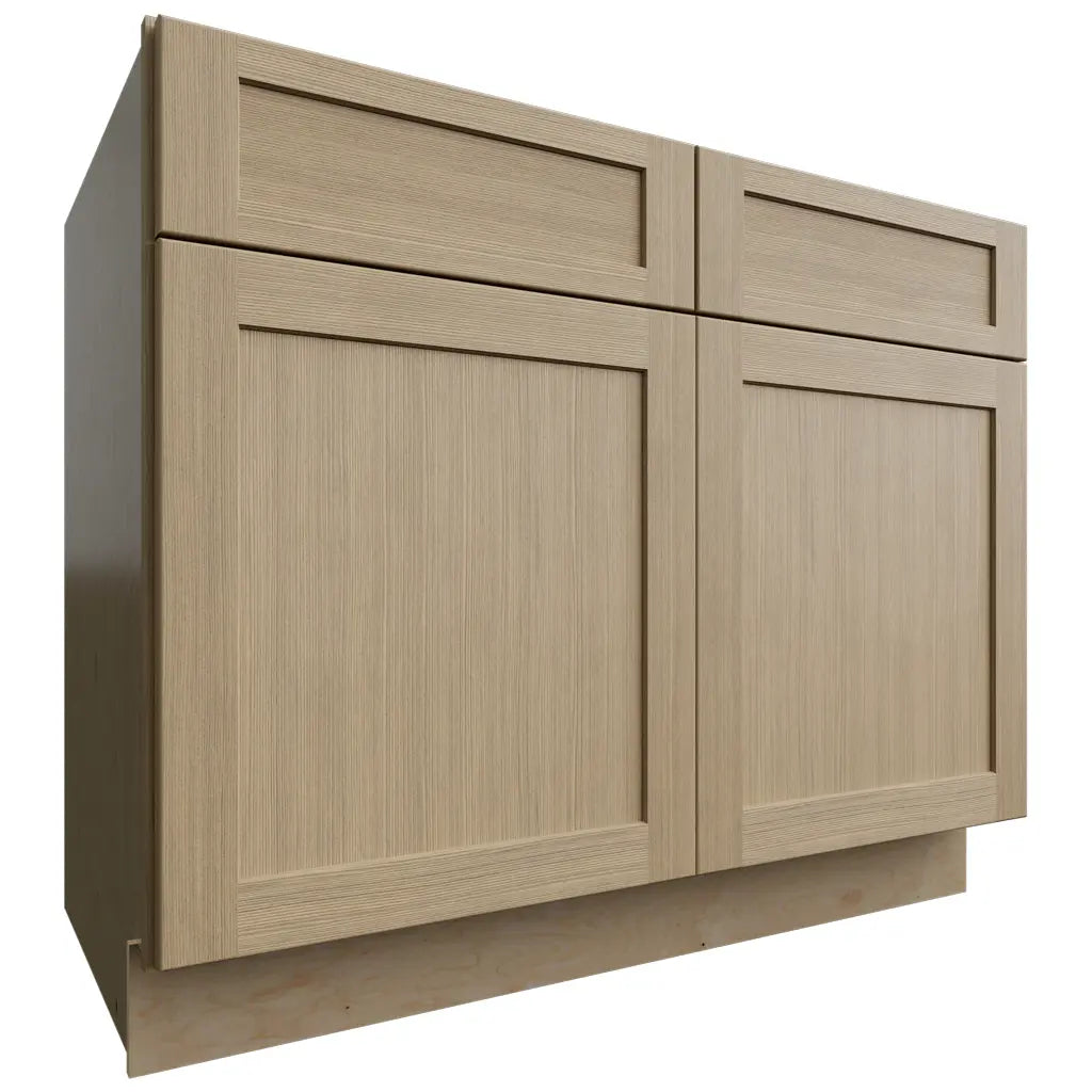 B42 (Base | Gabinete estándar - 42" de ancho x 34-1/2" de alto x 24" de profundidad) | Roble Galaxy Desert