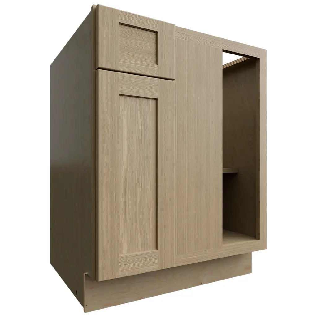 BLB36/39 (Esquina base | Gabinete ciego - 91 cm de ancho x 87 cm de alto x 61 cm de profundidad) | Roble desierto Galaxy