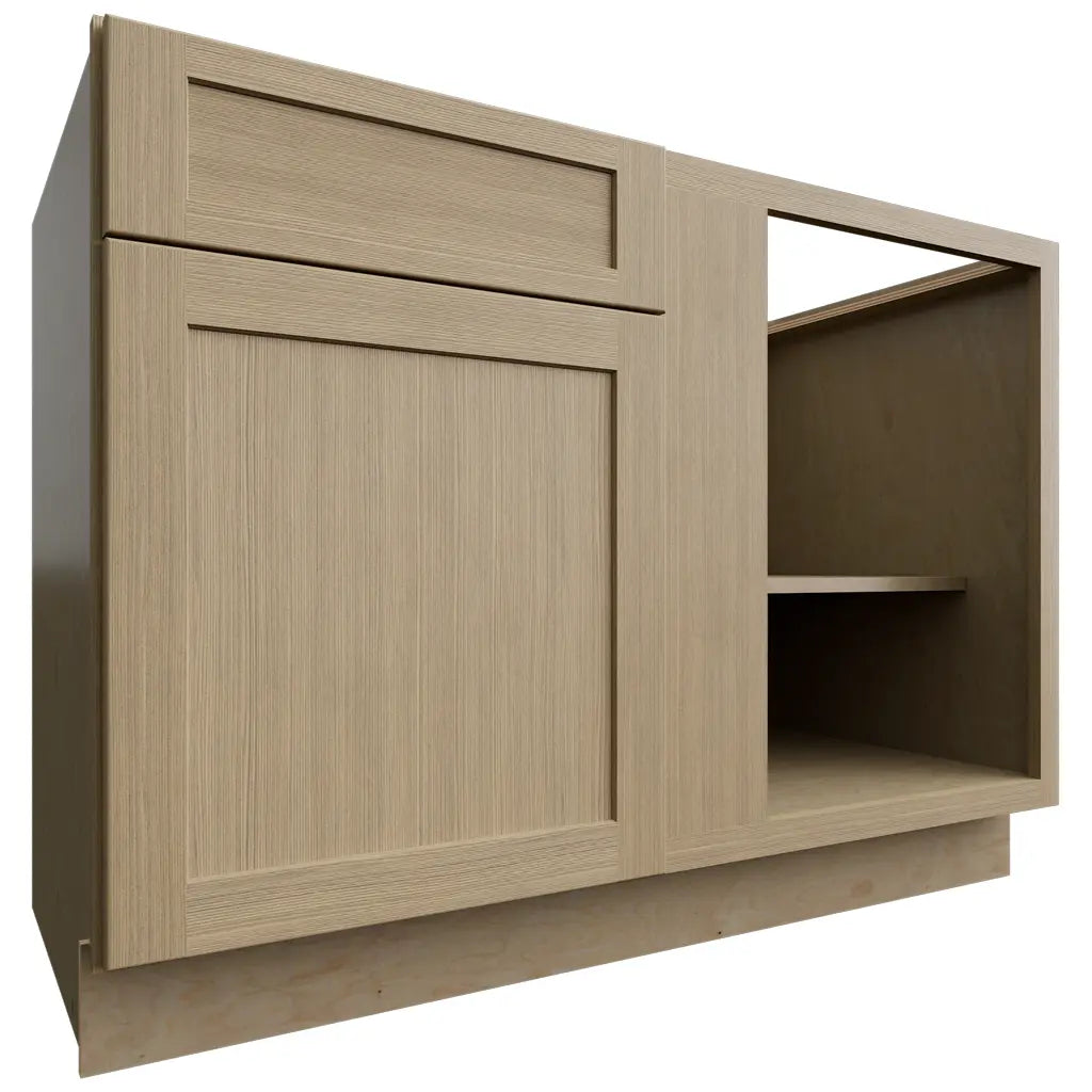 BLB48/51 (Esquina base | Gabinete ciego - 48" de ancho x 34-1/2" de alto x 24" de profundidad) | Roble Galaxy Desert