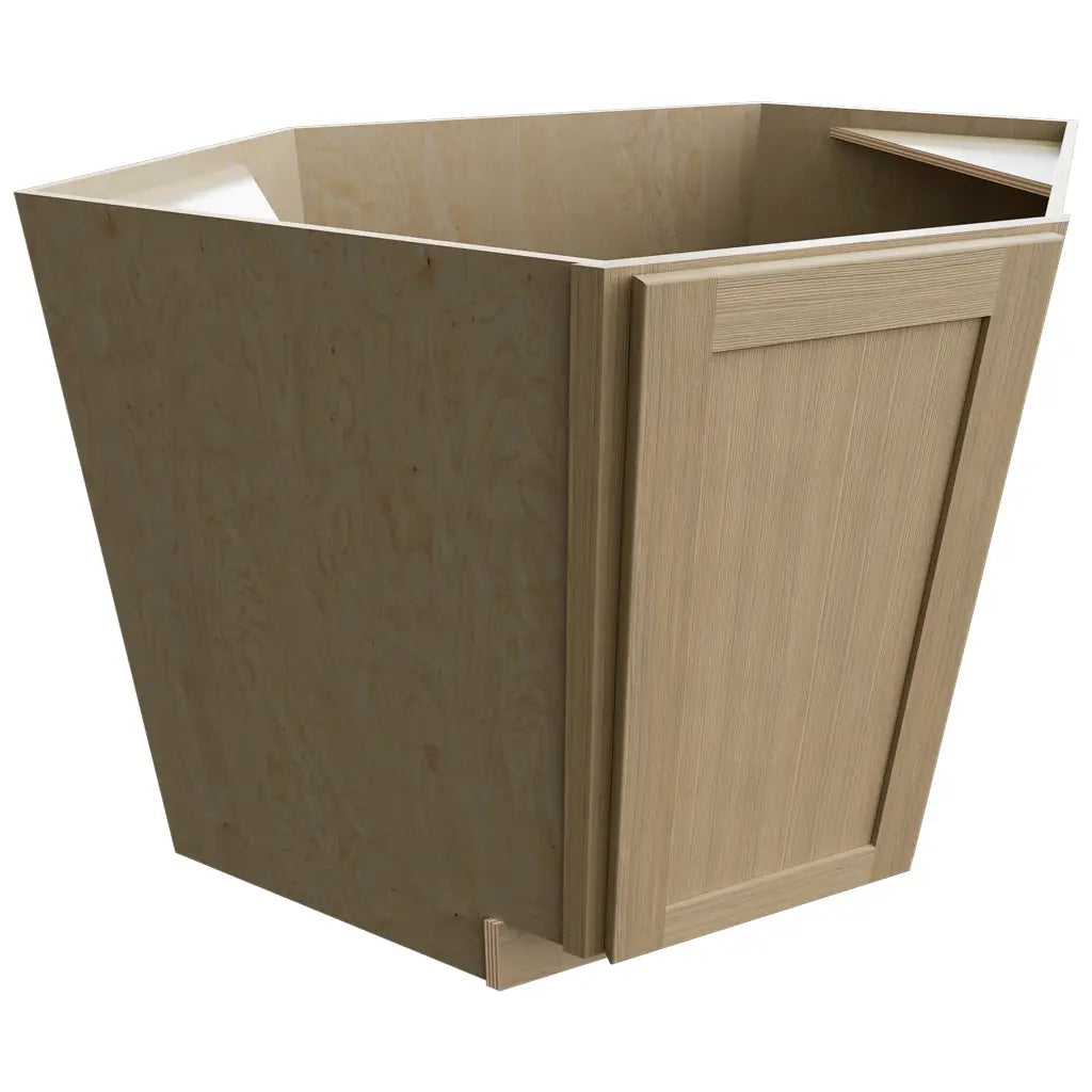 DSB36FD ( Base Corner | Diagonal Sink Cabinet - 36"W X 34-1/2"H X 36"D ) | Galaxy Desert Oak