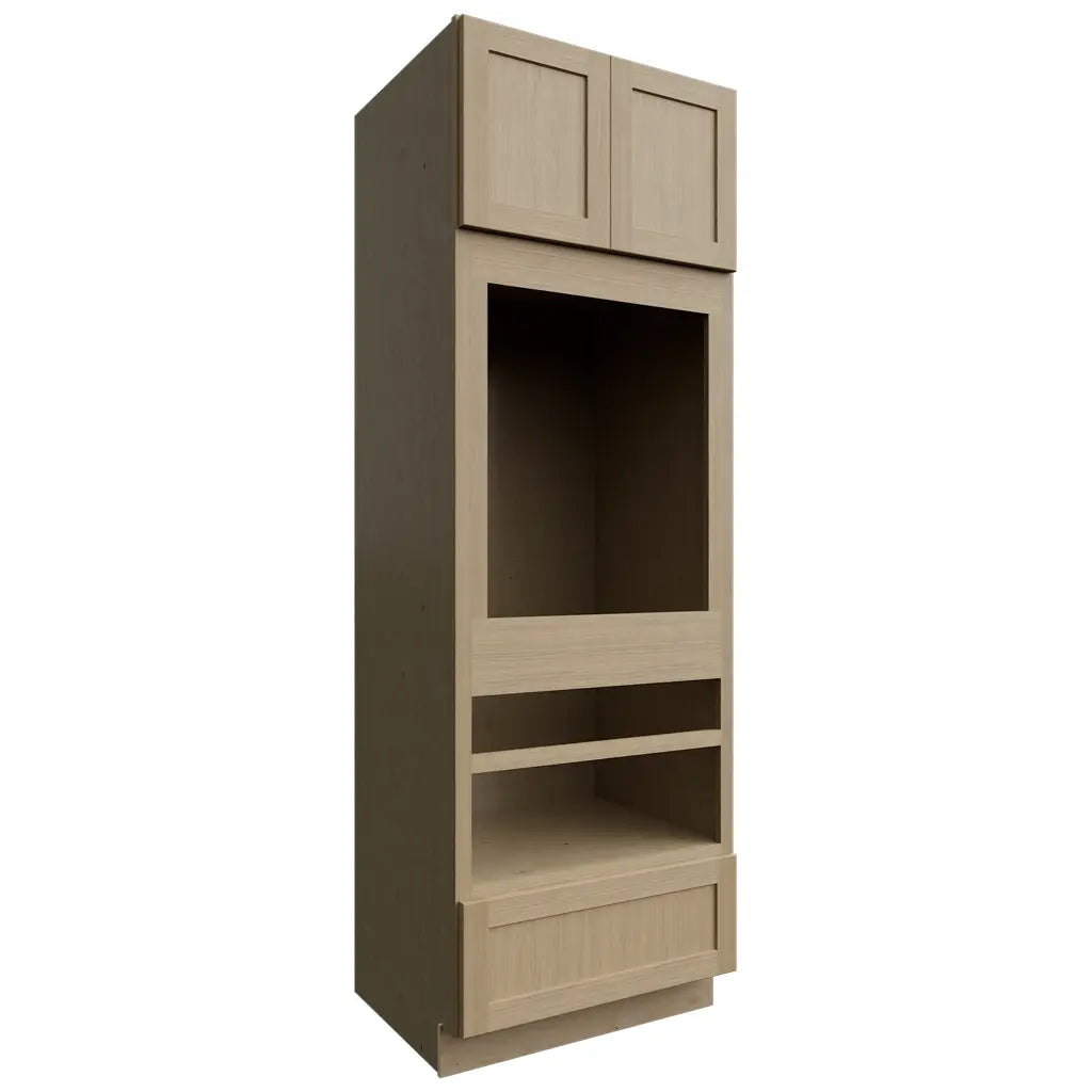 OC3390D ( Tall | Oven Cabinet Double - 33"W X 90"H X 24"D ) | Galaxy Desert Oak