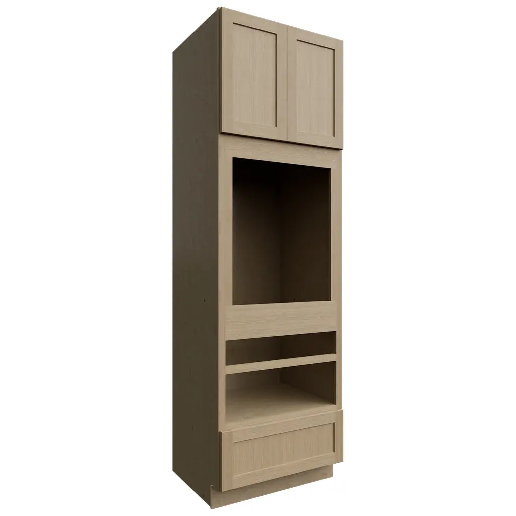 OC3396D ( Tall | Oven Cabinet Double - 33"W X 96"H X 24"D ) | Galaxy Desert Oak