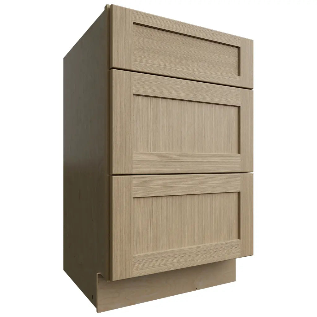 VDB21-34 (Tocador | Mueble con cajones - 53 cm de ancho x 87 cm de alto x 53 cm de profundidad) | Roble Galaxy Desert