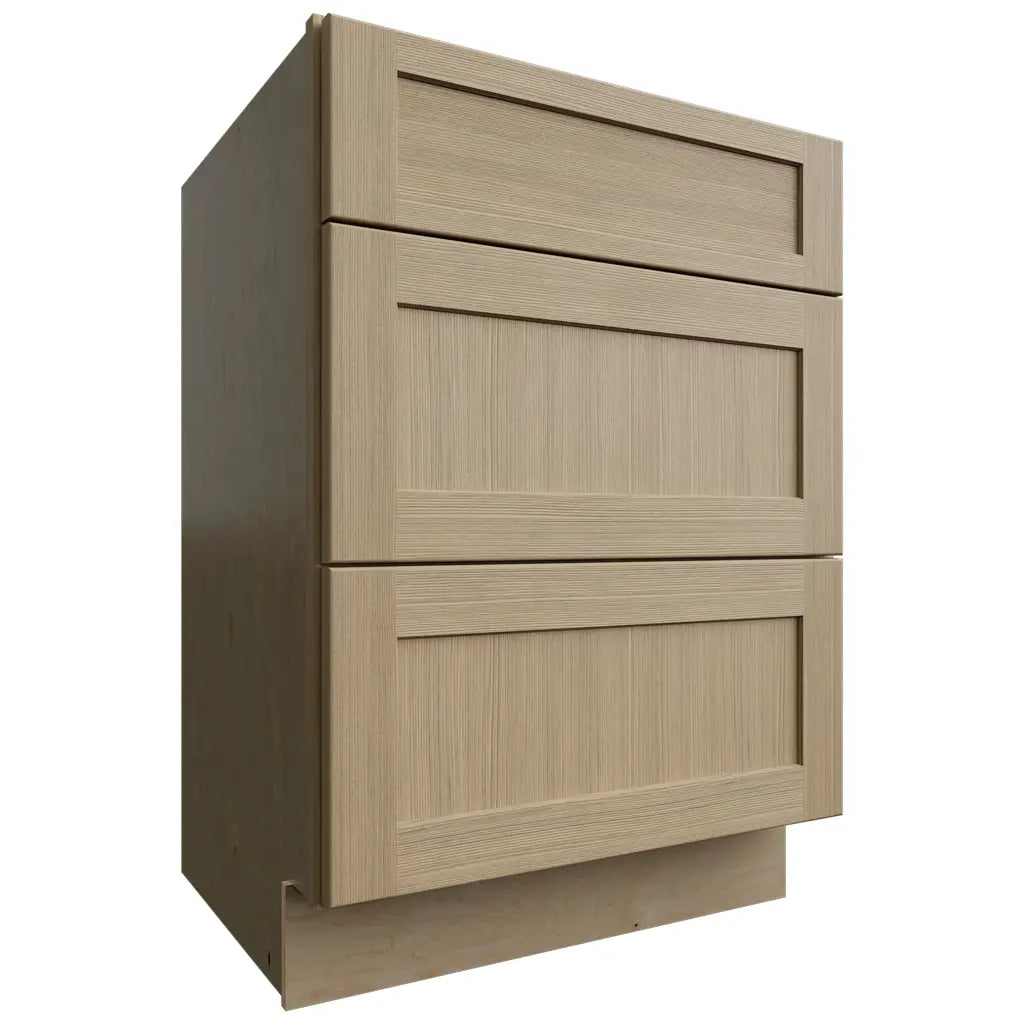 VDB24-34 (Tocador | Mueble con cajones - 61 cm de ancho x 87 cm de alto x 53 cm de profundidad) | Roble Galaxy Desert