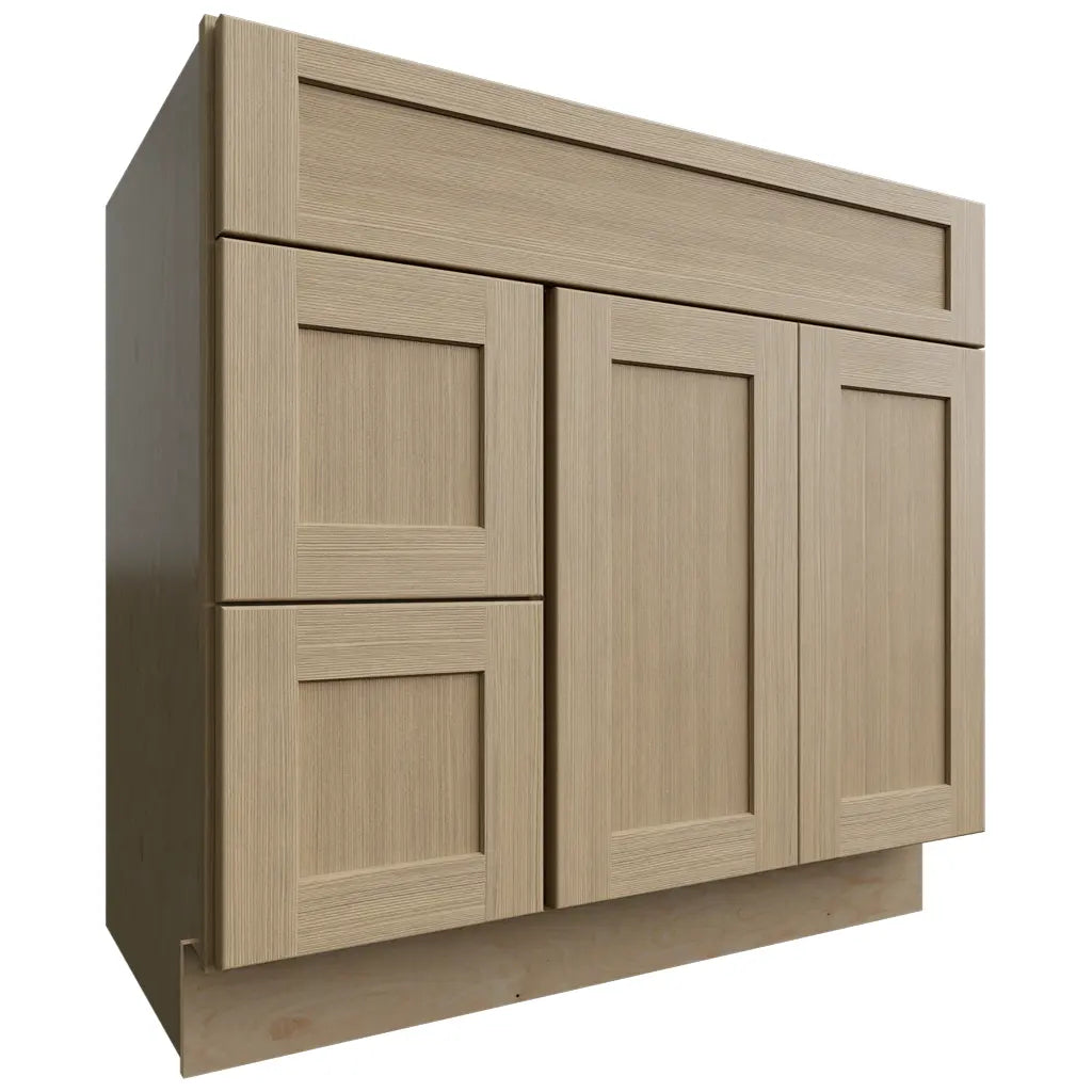 VSD36DL ( Vanity | Combo Cabinet - 36"W X 34-1/2"H X 21"D ) | Galaxy Desert Oak