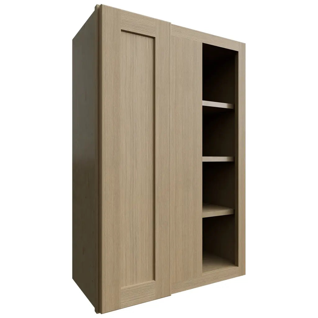 WBC2436 ( Wall Corner | Blind Cabinet - 24"W X 36"H X 12"D ) | Galaxy Desert Oak