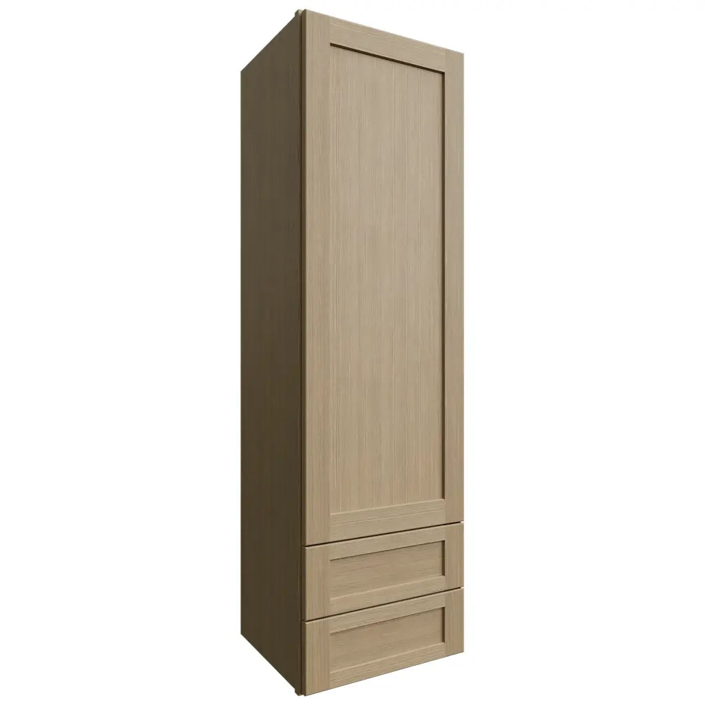 WD1860 ( Wall | Drawer Cabinet - 18"W X 60"H X 15"D ) | Galaxy Desert Oak