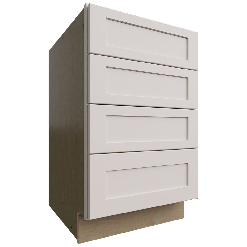 DB21-4 - Base - 4 Drawers Cabinet - 21 W X 34-1 2 H X 24 D - Galaxy Dove