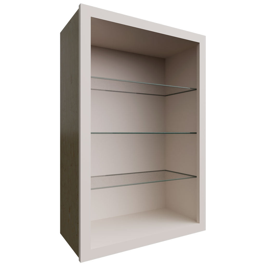 NDW2436 - Wall - Standard No Door Cabinet - 24 W X 36 H X 12 D - Dove