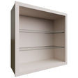 NDW3030 - Wall - Standard No Door Cabinet - 30 W X 30 H X 12 D - Dove