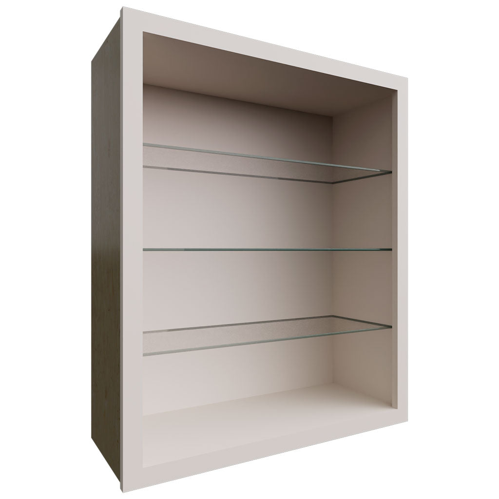 NDW3036 - Wall - Standard No Door Cabinet - 30 W X 36 H X 12 D - Dove
