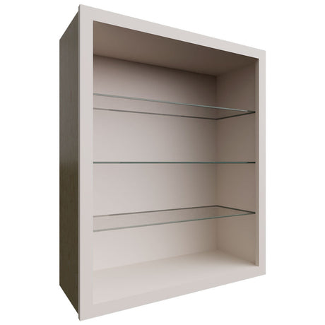 NDW3036 - Wall - Standard No Door Cabinet - 30 W X 36 H X 12 D - Dove