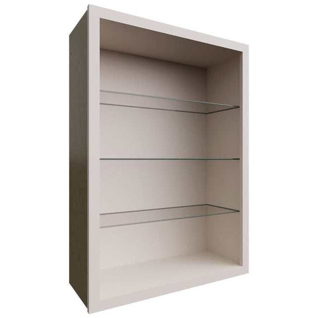 NDW3042 - Wall - Standard No Door Cabinet - 30 W X 42 H X 12 D - Dove