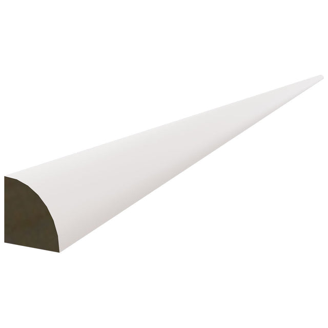 QRM - Quarter Round Molding - 96 W X 3 4 H X 3 4 T - Dove