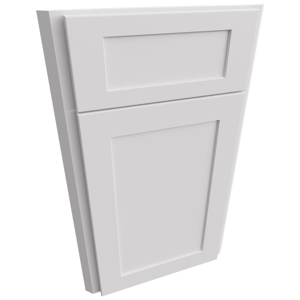 DSF36 - Base Corner - Diagonal Sink Front - Front Only - Galaxy Frost