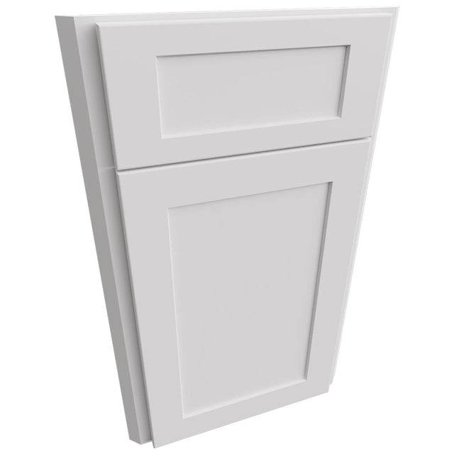 DSF36 - Base Corner - Diagonal Sink Front - Front Only - Galaxy Frost