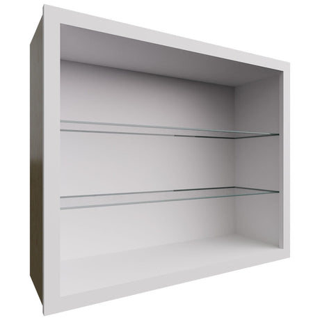 NDW3630 - Wall - Standard No Door Cabinet - 36 W X 30 H X 12 D - Frost