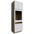 OC3396C - Tall - Oven Cabinet Combo - 33 W X 96 H X 24 D - Galaxy Frost