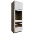 OC3396D - Tall - Oven Cabinet Double - 33 W X 96 H X 24 D - Galaxy Frost
