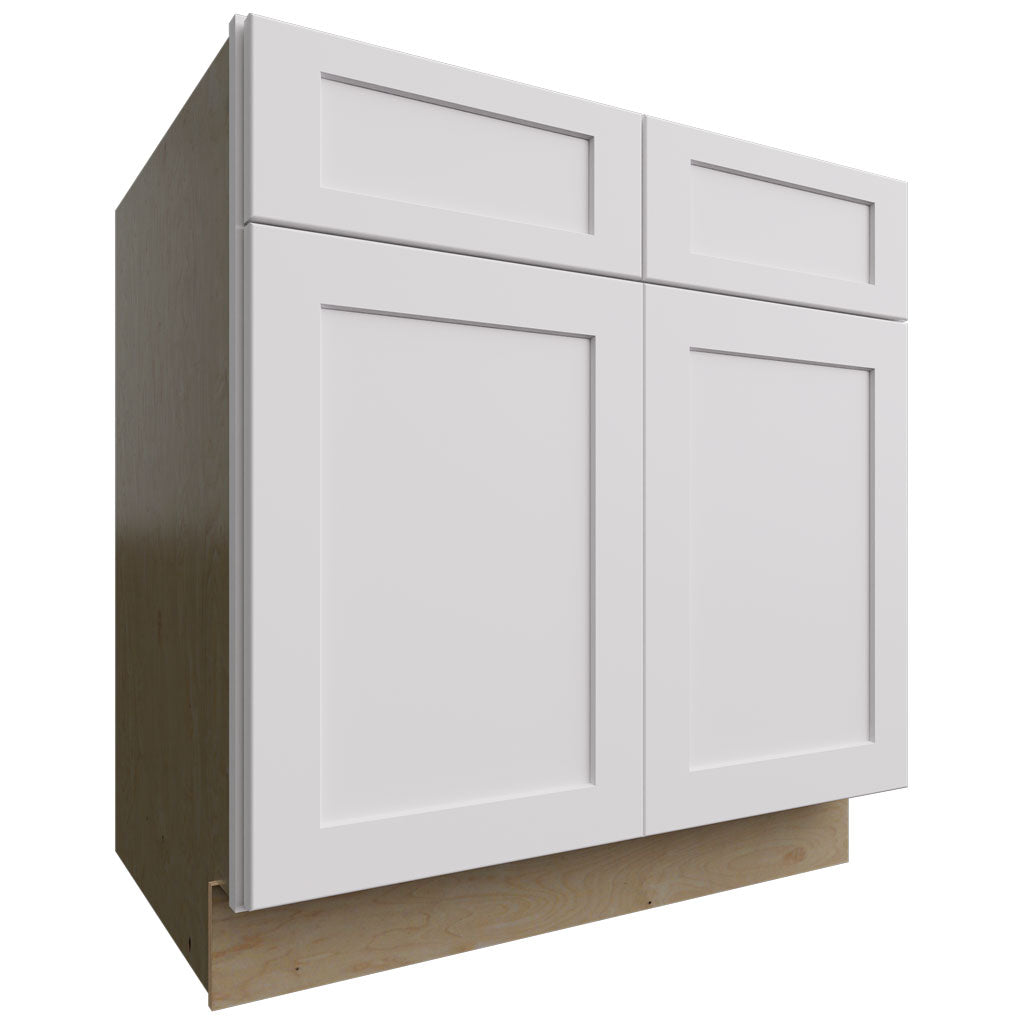 SB33 - Base - Sink Cabinet - 33 W X 34-1 2 H X 24 D - Galaxy Frost